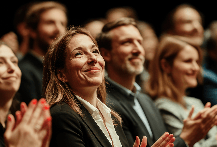 Event audience enjoying a show